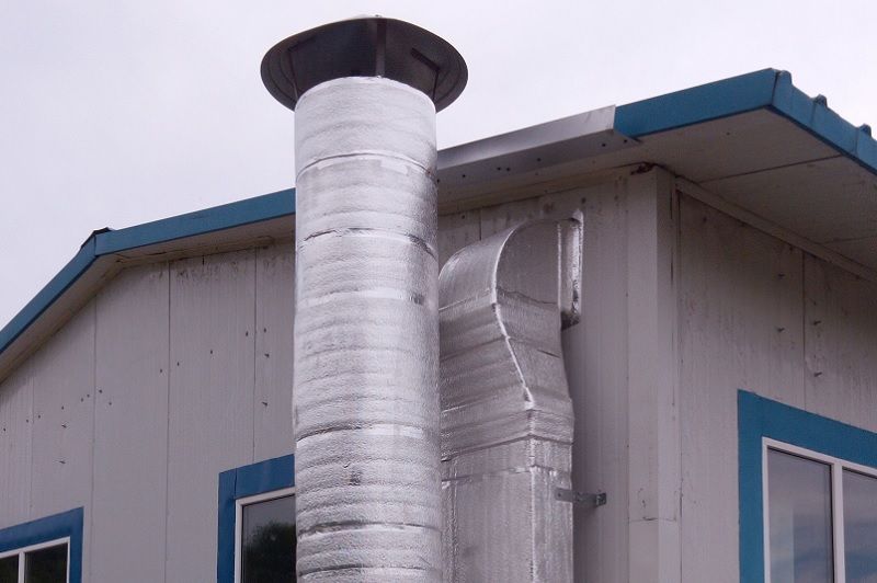 Вентиляция на производстве "Восток бункер" установлена